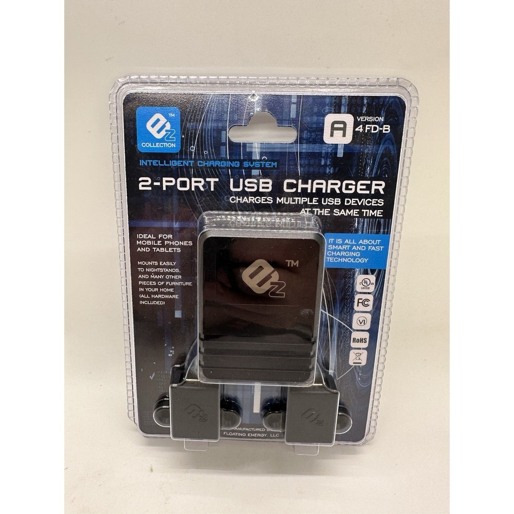 EZ Collection Intelligent Fast Charging System 2 Port‎ USB C  Version A4FD-B